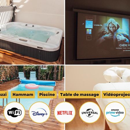 La Suite 176 - Piscine Privee, Spa, Hammam A Реймс Экстерьер фото