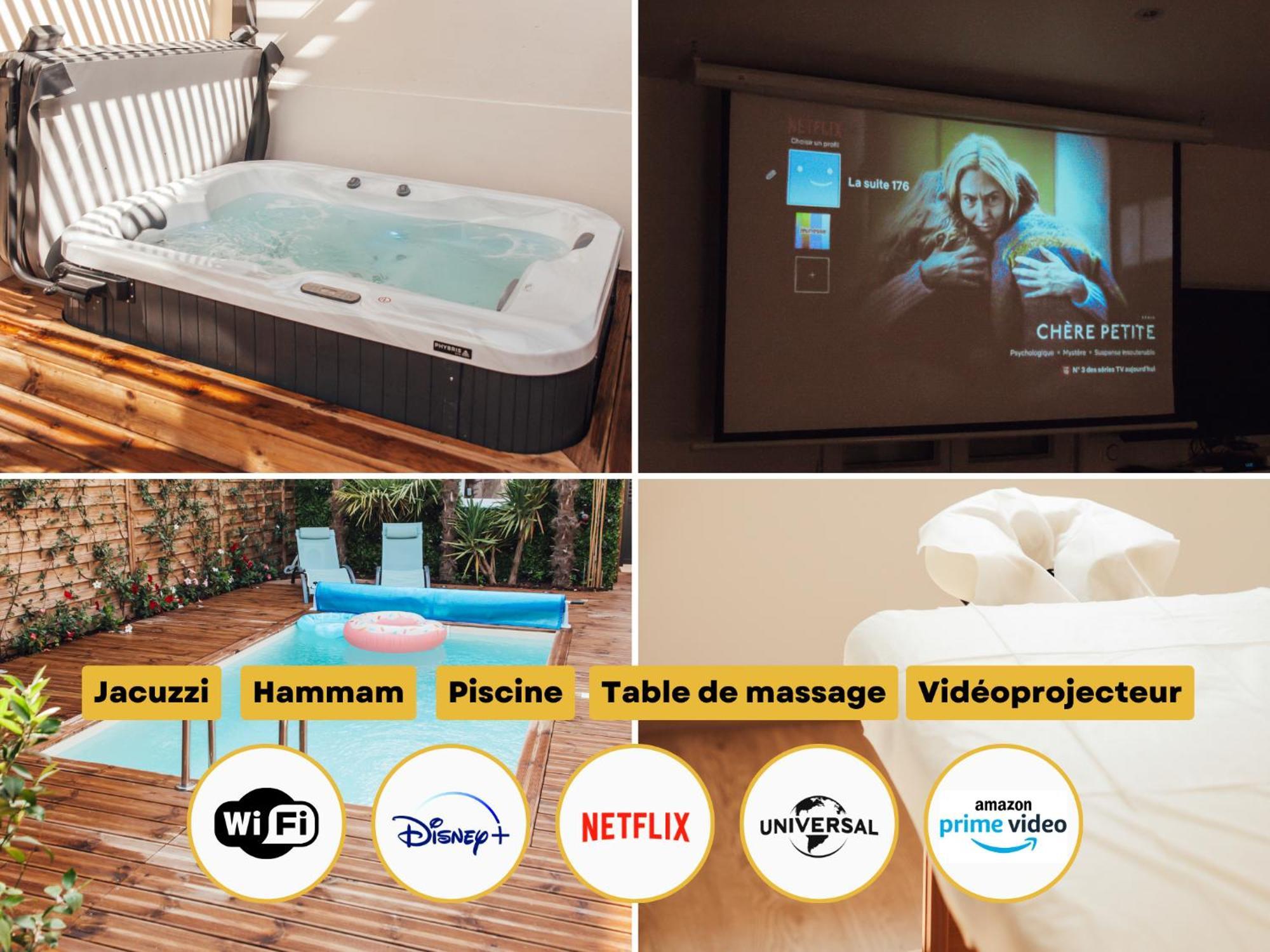 La Suite 176 - Piscine Privee, Spa, Hammam A Реймс Экстерьер фото